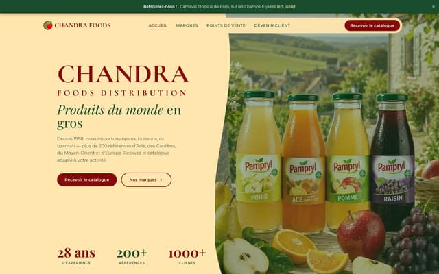 Aperçu de Chandra Foods